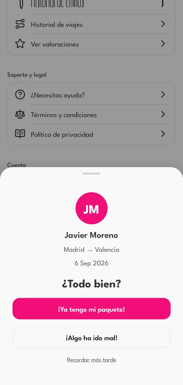 Confirma y valora