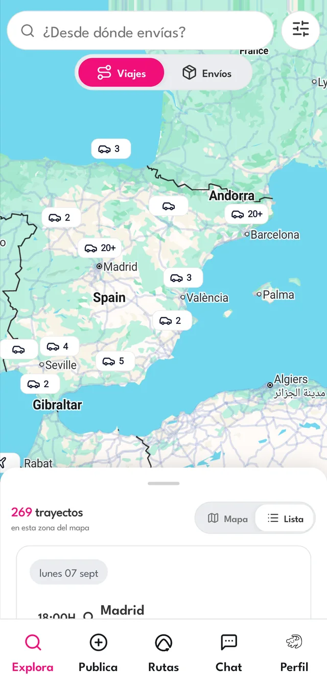 Mapa o lista