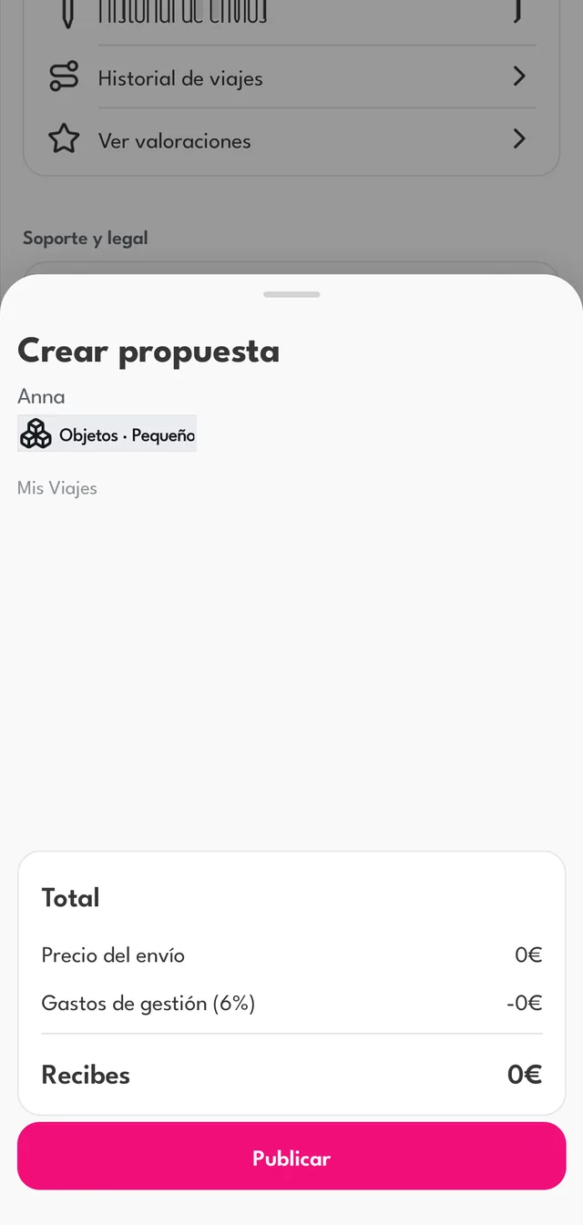 Manda tu propuesta