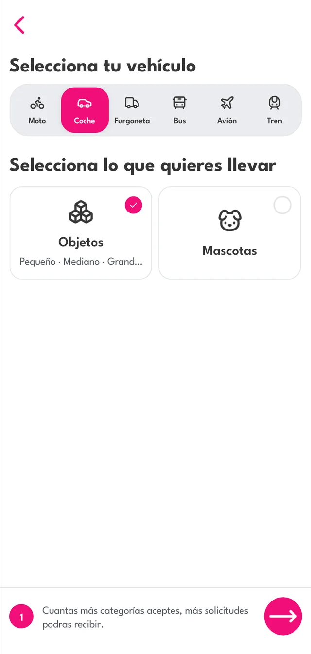 ¿Qué puedes llevar?